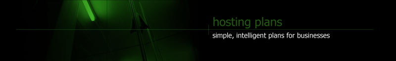 Simple, intelligent web hosting plans